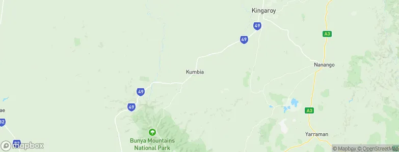 Kumbia, Australia Map