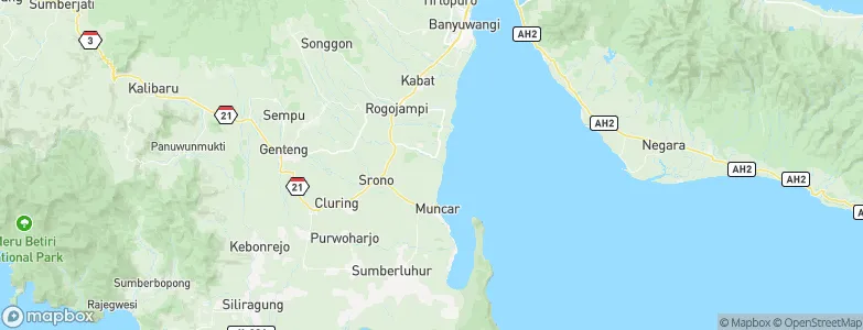 Kumendung Satu, Indonesia Map