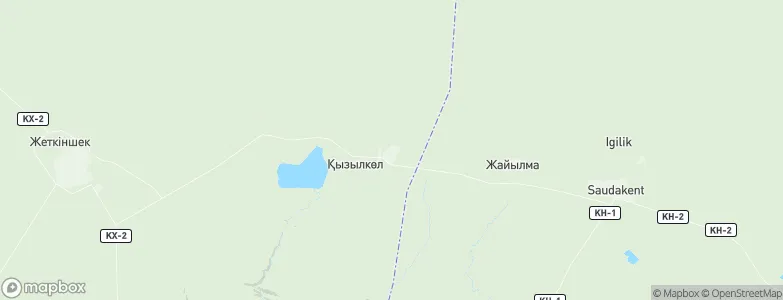 Kumkent, Kazakhstan Map