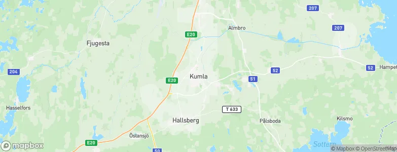 Kumla, Sweden Map