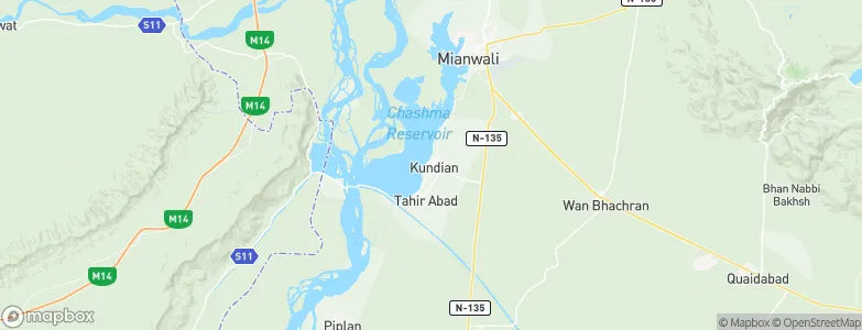 Kundian, Pakistan Map
