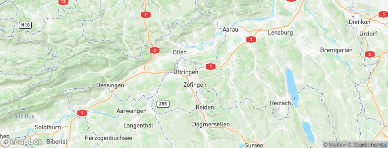 Küngoldingen, Switzerland Map