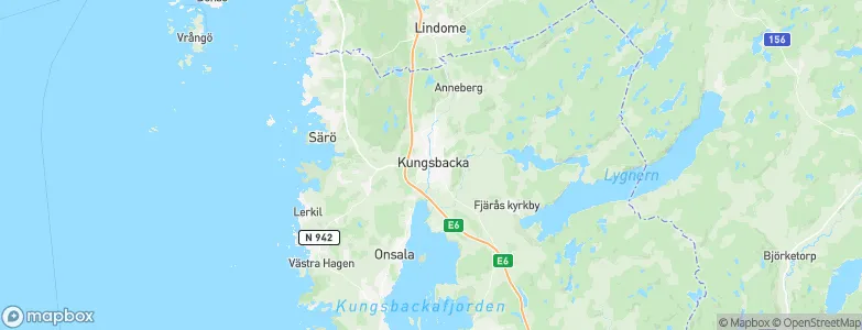 Kungsbacka, Sweden Map