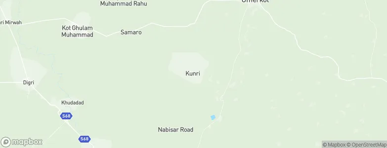 Kunri, Pakistan Map