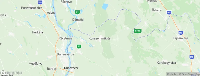Kunszentmiklós, Hungary Map