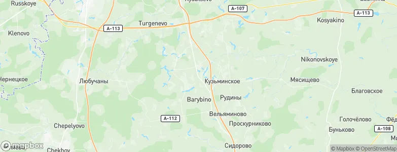 Kupchinino, Russia Map