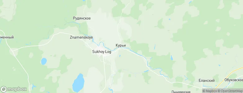 Kur'i, Russia Map