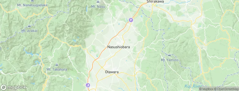 Kuroiso, Japan Map