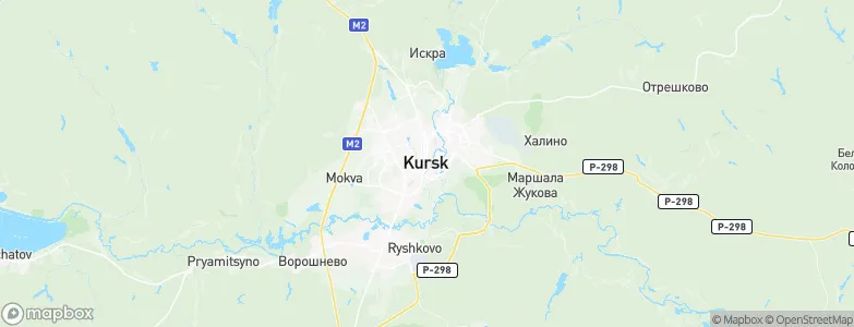Kursk, Russia Map