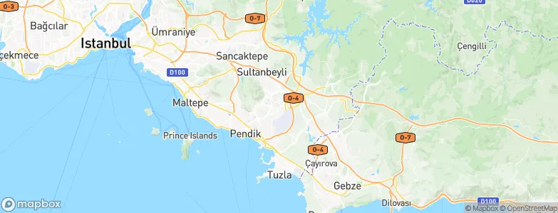 Kurtköy, Turkey Map