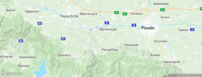 Kurtovo Konare, Bulgaria Map