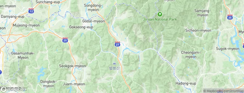 Kurye, South Korea Map