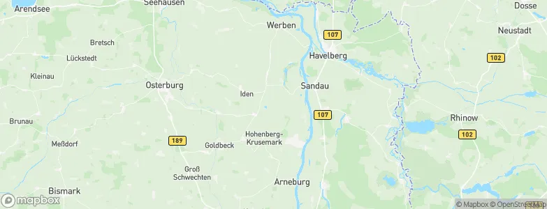 Küsel, Germany Map