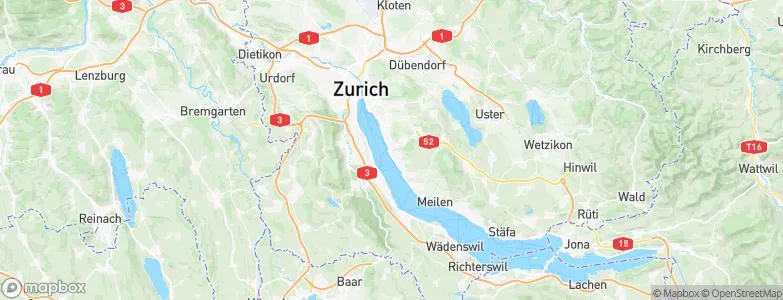 Küsnacht / Dorf, Switzerland Map