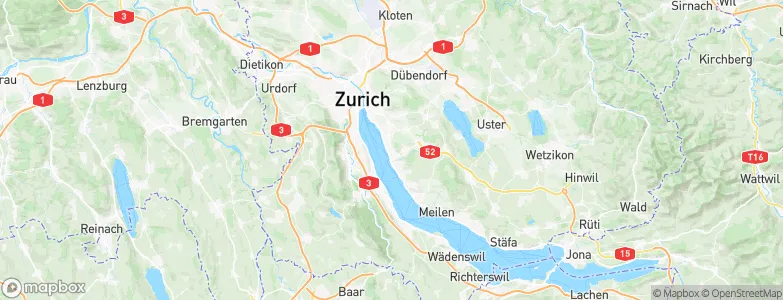 Küsnacht / Goldbach, Switzerland Map