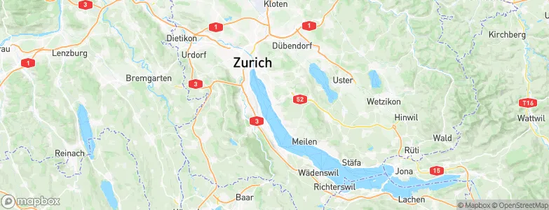 Küsnacht, Switzerland Map