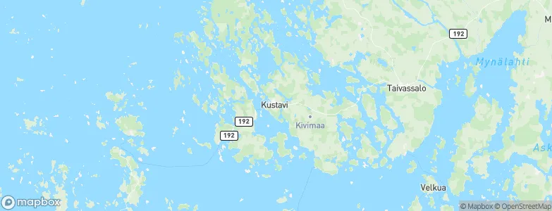 Kustavi, Finland Map