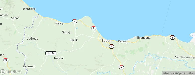 Kuti, Indonesia Map