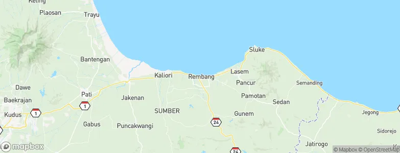 Kutoharjo, Indonesia Map