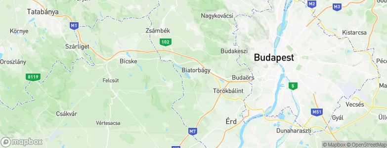 Kutyahegy, Hungary Map