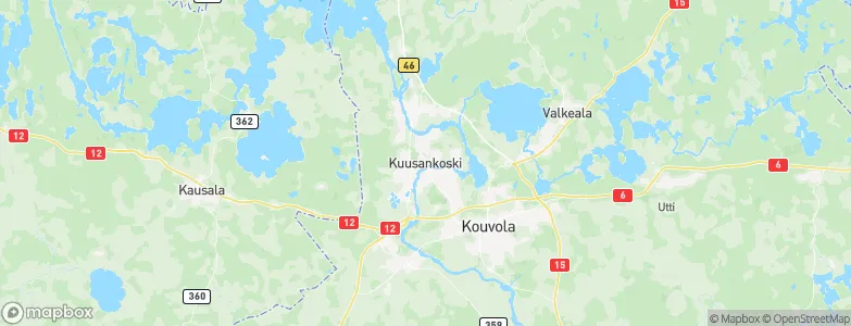 Kuusankoski, Finland Map