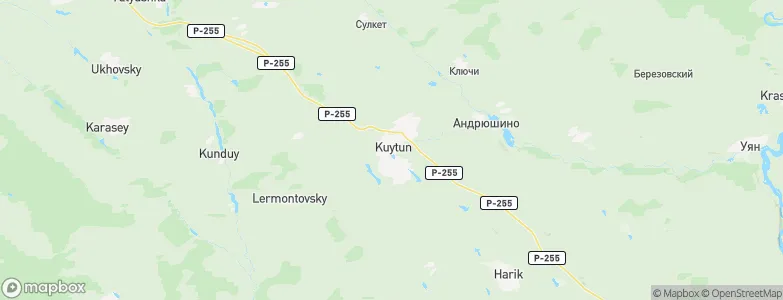 Kuytun, Russia Map