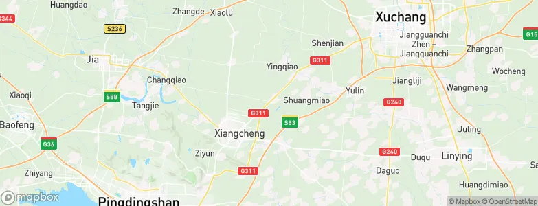 Kuzhuang, China Map
