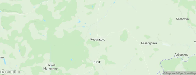 Kuzovatovo, Russia Map