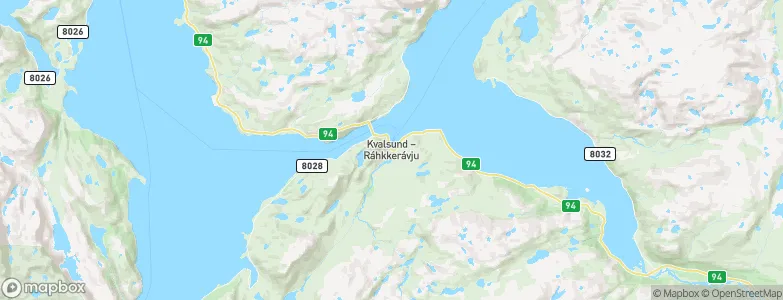 Kvalsund, Norway Map