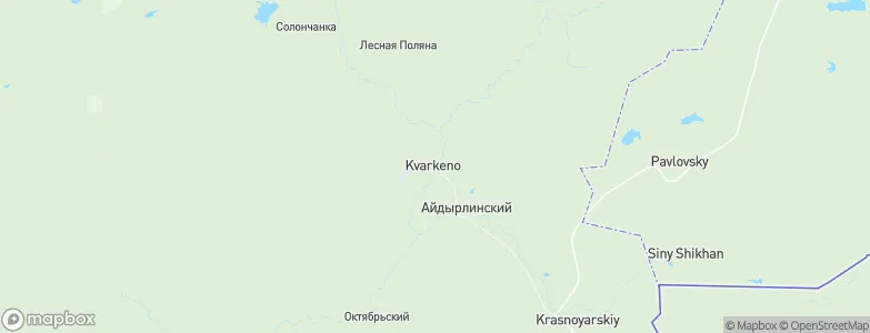 Kvarkeno, Russia Map