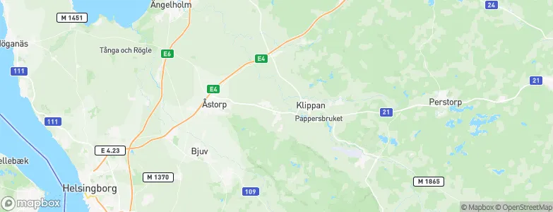 Kvidinge, Sweden Map