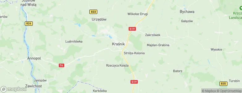 Kwiatkowice, Poland Map