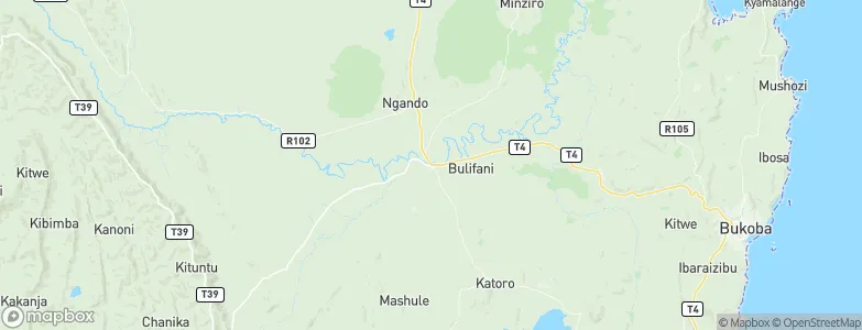 Kyaka, Tanzania Map