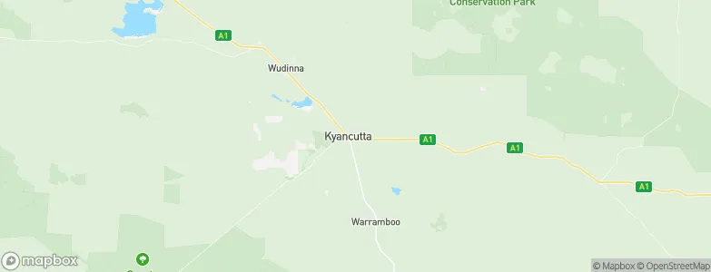 Kyancutta, Australia Map