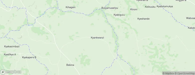 Kyankwanzi, Uganda Map