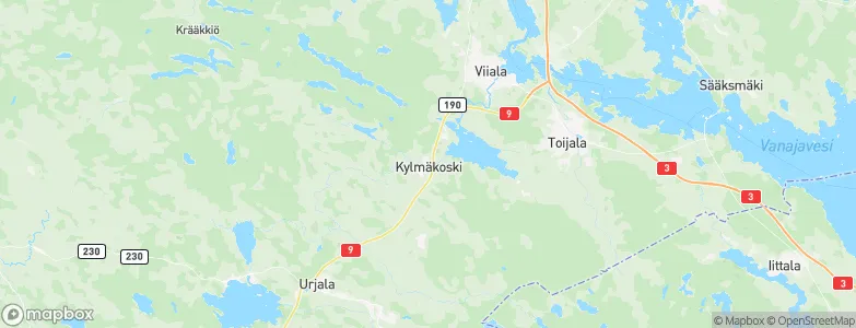 Kylmäkoski, Finland Map
