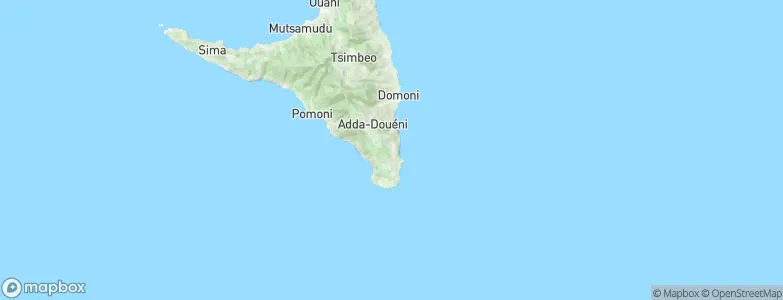 Kyo, Comoros Map