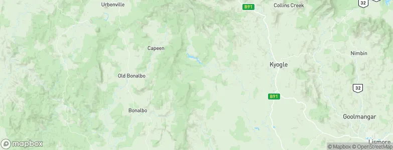 Kyogle, Australia Map
