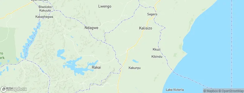 Kyotera, Uganda Map