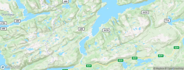 Kyrksæterøra, Norway Map