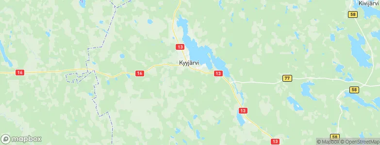 Kyyjärvi, Finland Map