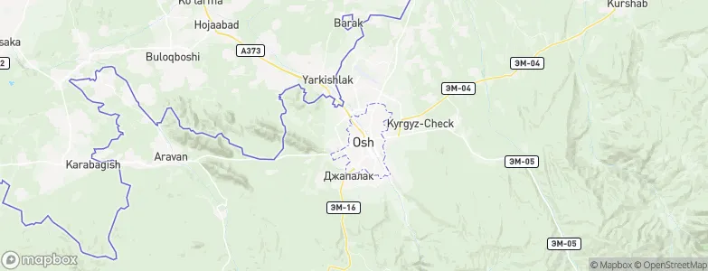 Kyzyl-Kyshtak, Kyrgyzstan Map
