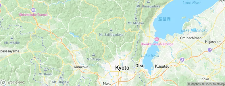 Kyōto, Japan Map