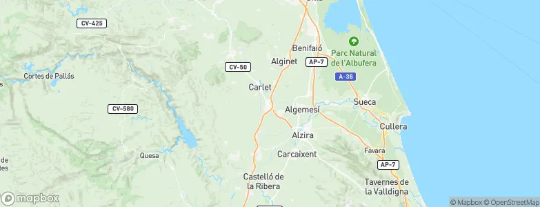 L'Alcúdia, Spain Map