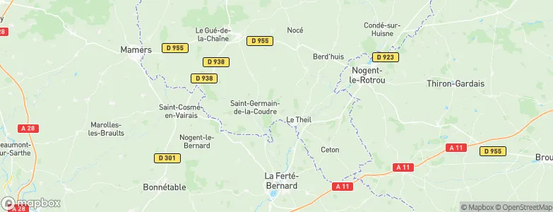 L'Hermitière, France Map