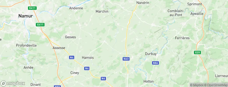 L'Obélisque, Belgium Map