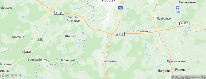 L'vovskiy, Russia Map