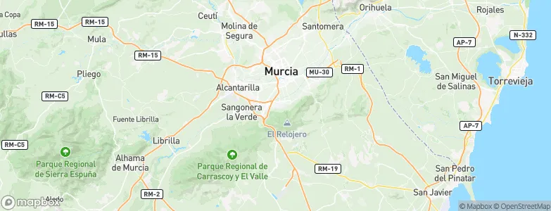La Alberca, Spain Map