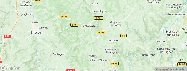 La Baraque, France Map