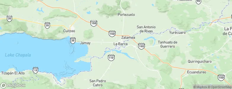 La Barca, Mexico Map
